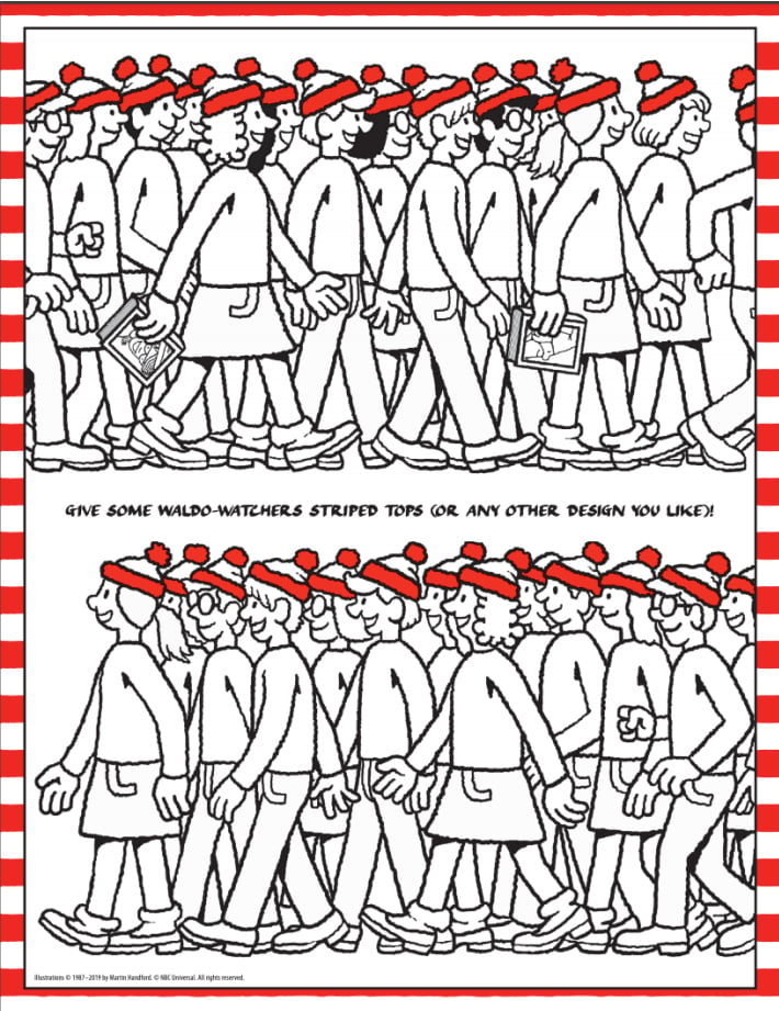 Design Waldo Clothes Worksheet