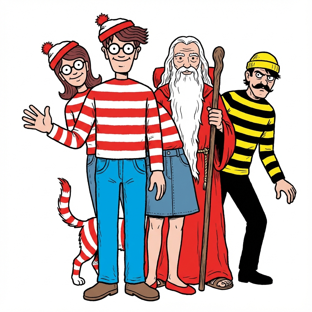 where's waldo characters