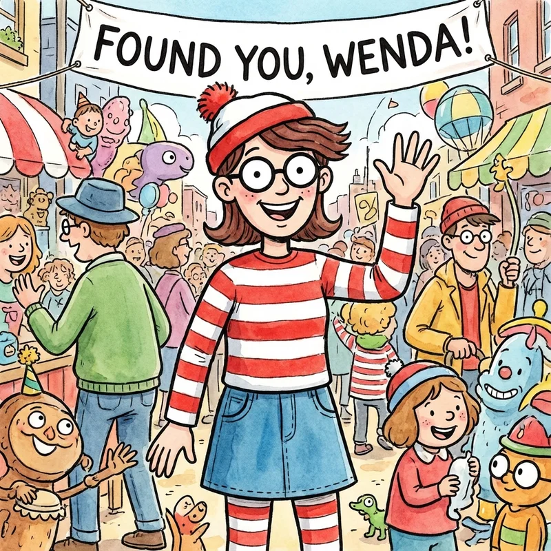 where's waldo lady