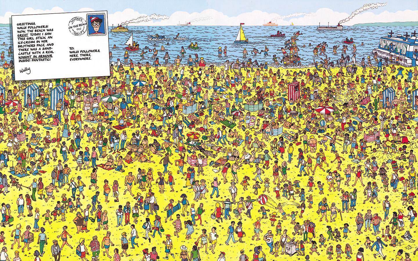 Where's Waldo high resolution